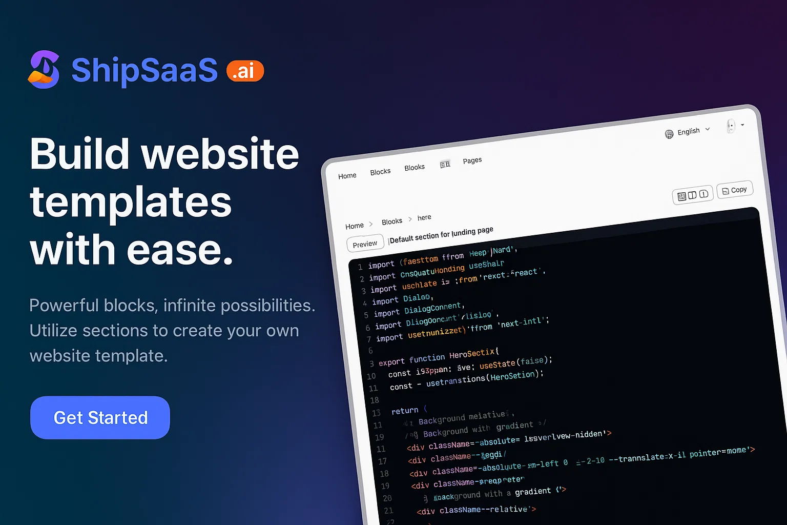 SiteForge platform interface
